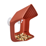cosy raamvoederhuis 23cm toscaans rood